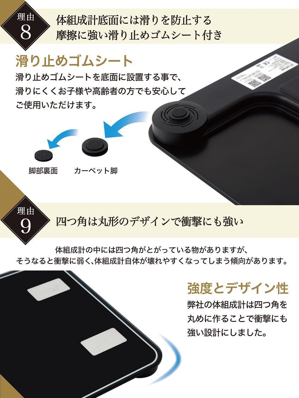 AI×体組成計 アプリ連動体重計