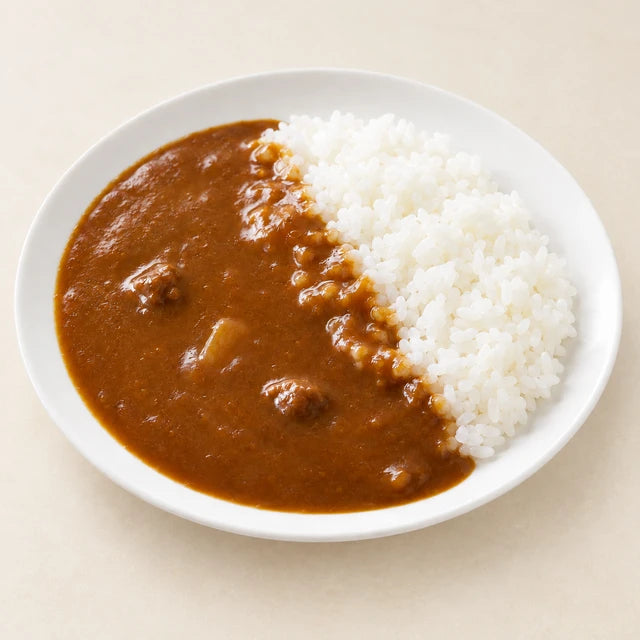 シンプルなカレーライス