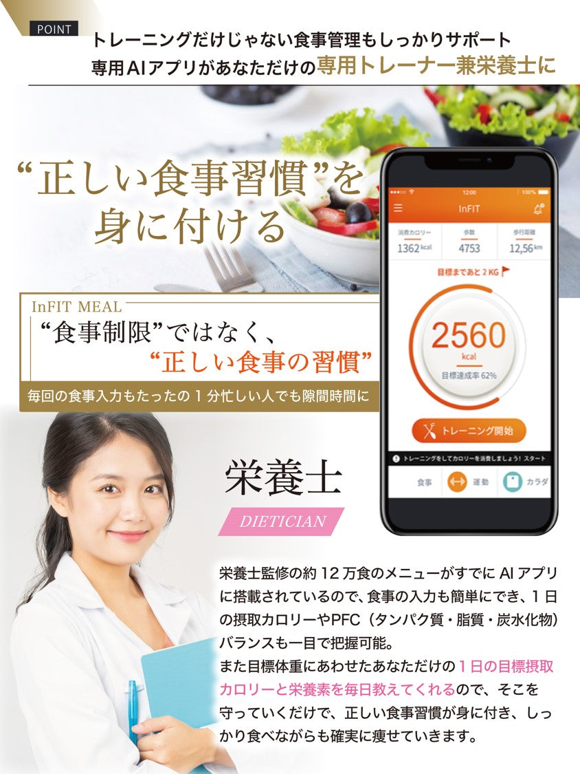 AI×体組成計 アプリ連動体重計 – INFIELD BEAUTY Online Shop